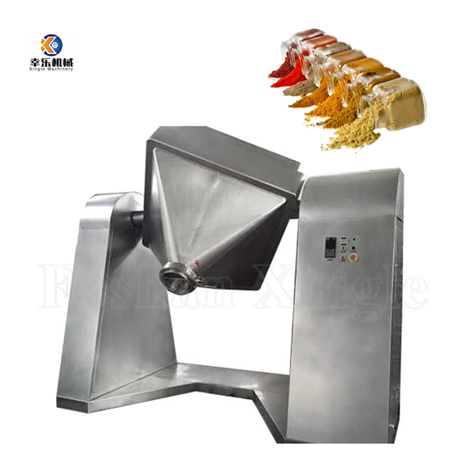 Cosmetic Food Powder Mixing Square Cone Mixer para sa Pharmaceutical