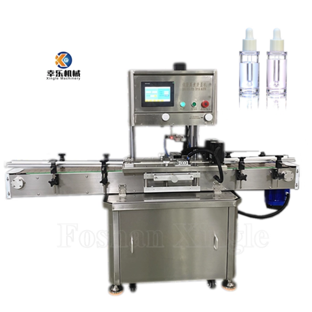 Dropper Cap cosmetics lotion Capping Machine