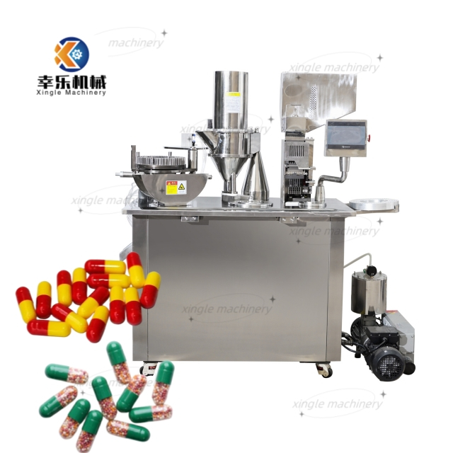 High Precision 1# semi-awtomatikong capsule filling machine para sa medikal