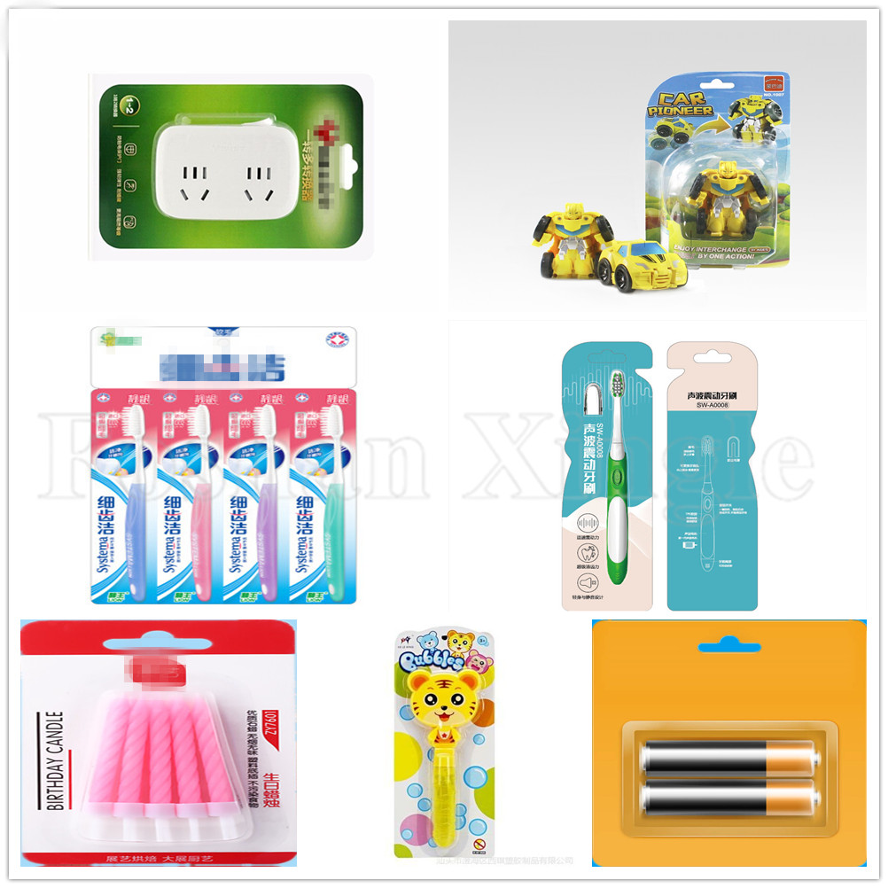 Awtomatikong Rotary Battery Toothbrush Blister Packing Machine