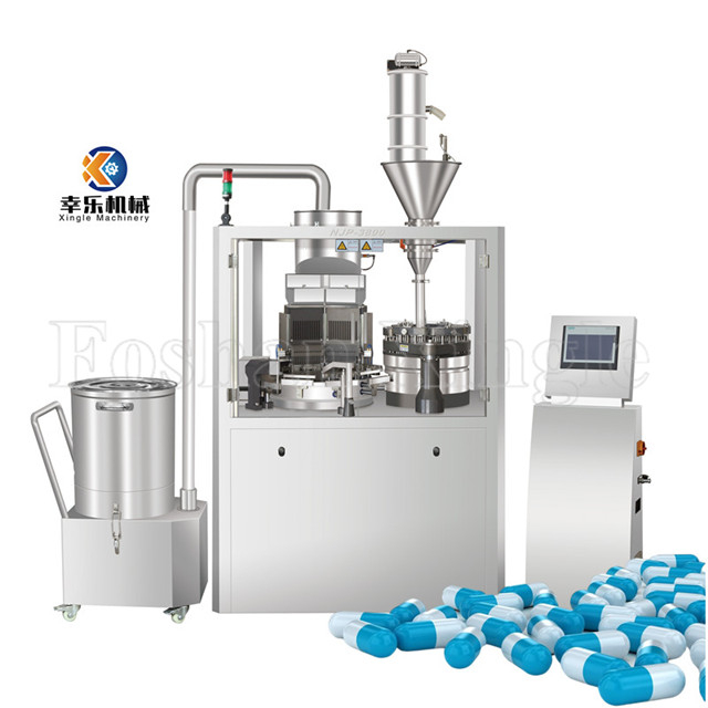 Maliit na volume 5# Granule automatic capsule filling machine para sa ospital