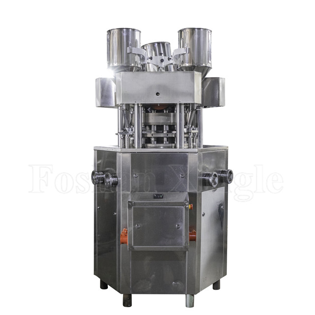 Tatlong Layers Tablet Wash Dish Block Rotary Tablet Press Machine