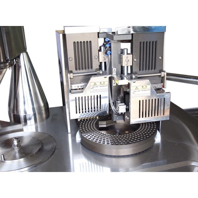 Pharmaceutical Powder Double Heads Semi-awtomatikong Capsule Filling Machine