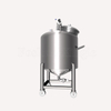 Hindi kinakalawang na asero 100L Mobile Milk Verticle Storage Mixing Tank