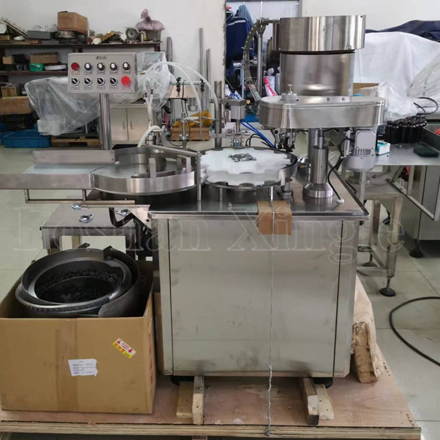 Chemical Power Liquid Penicillin Vial Filling And Capping Machine