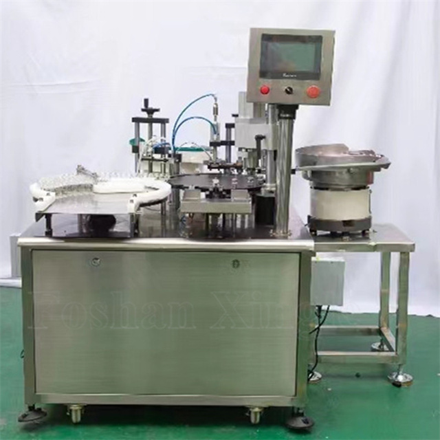 Pharmaceutical Vial Filling At Capping Cartridge Filling Machine