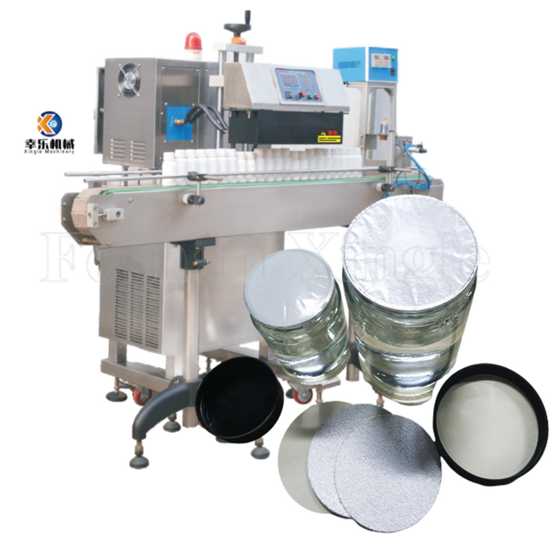 Ganap na Awtomatikong Induction Sealer Aluminum Foil Sealing Machine