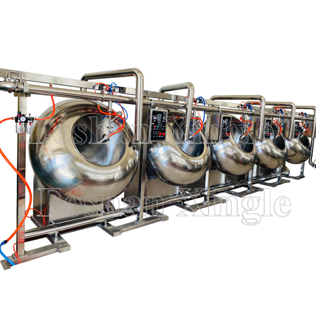 High Speed ​​Chocolate Almonds Coat Food Coating Machine