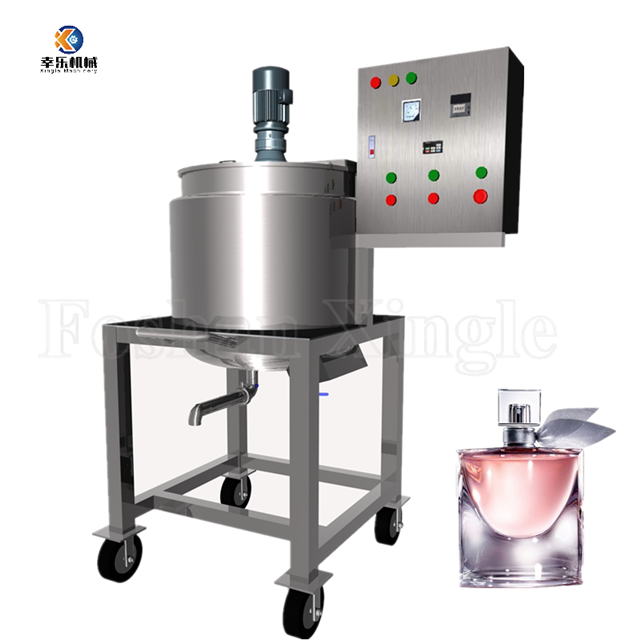 Stainless Steel Shampoo Soap Mixing Tank na may Agitator