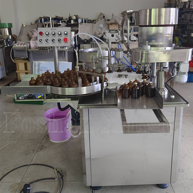 Chemical Power Liquid Penicillin Vial Filling And Capping Machine