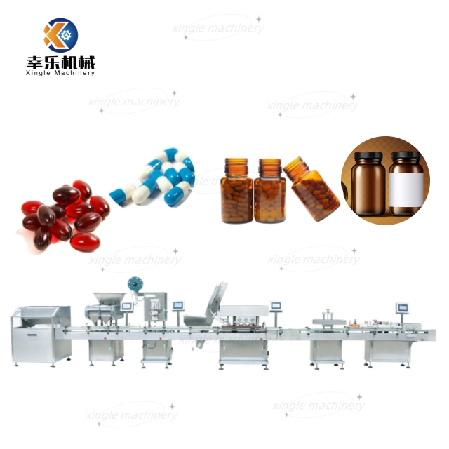 Electric Stainless Steel tablet capsule counting line