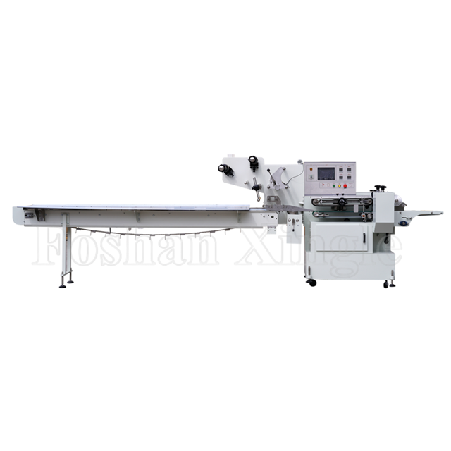 Food Horizontal Wrap Biscuit Awtomatikong Pillow Packing Machine