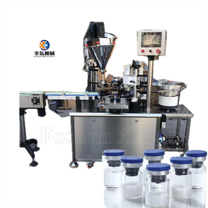 2 karayom ​​na hindi kinakalawang na asero glass vial filling machine