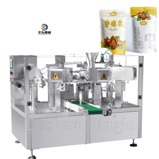 Snack Food Vertical Multihead Weighing Pouch Bag Packing Machine