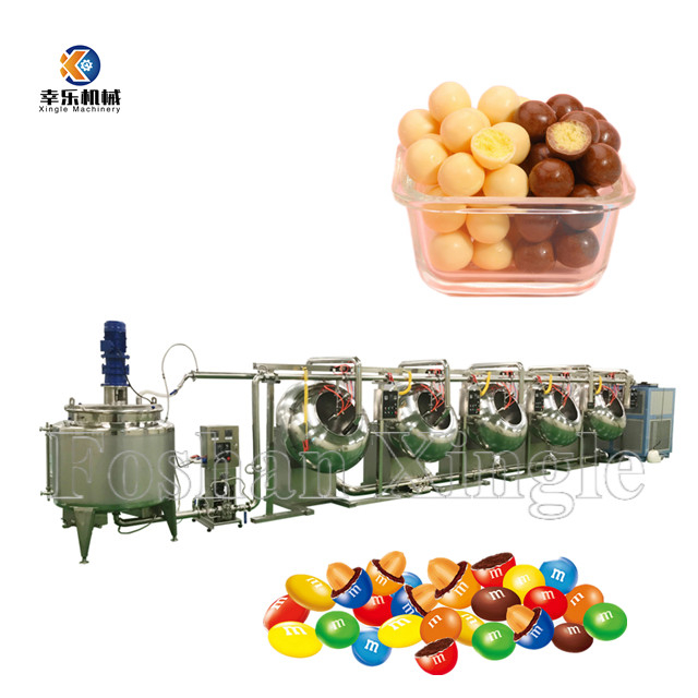 High Speed ​​Chocolate Almonds Coat Food Coating Machine