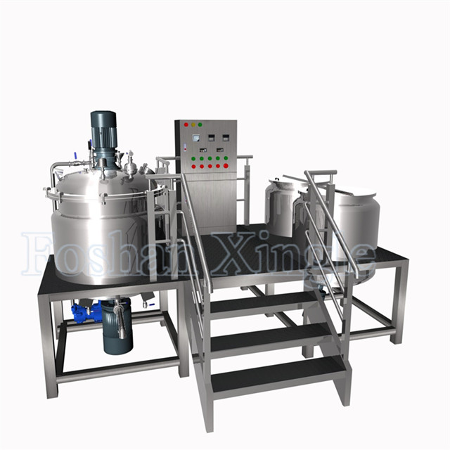 200L Double Jacket Electric Vacuum Detergent Mixing Tank