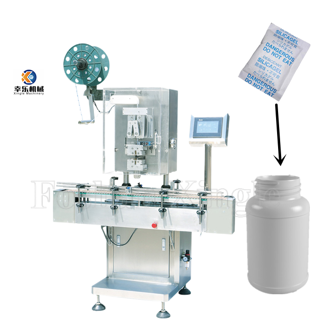 Pharmaceutical Automatic Inserting Machine Desiccant Filling Machine