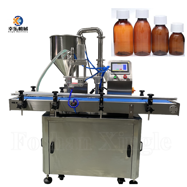 Mataas na bilis ng single head servo gear pump filling machine