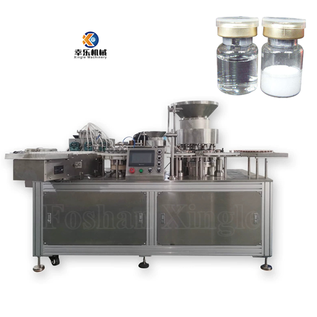 6 na Needles na Full Automatic Powder Vial Filling And Capping Machine