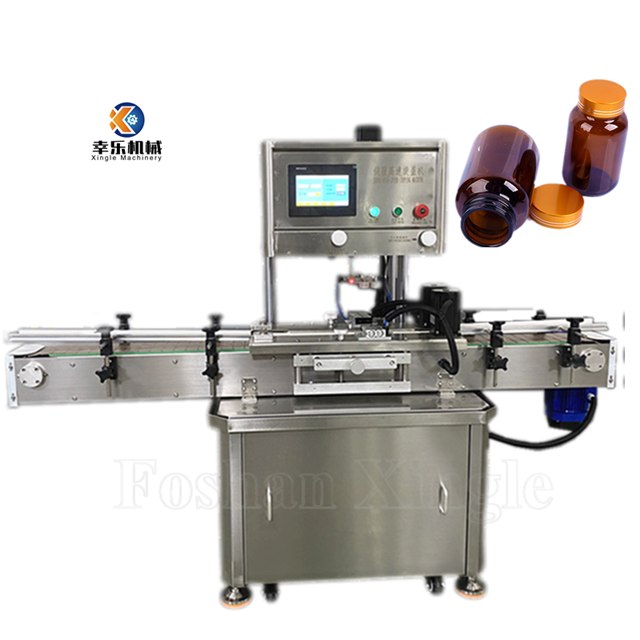 Stainless Steel Automatic High Speed ​​Cosmetics Pharmaceutical Capping Machine