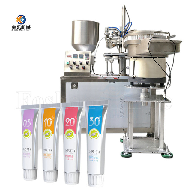 Full Automatic Toothpaste Tube Filling At Sealing Machine