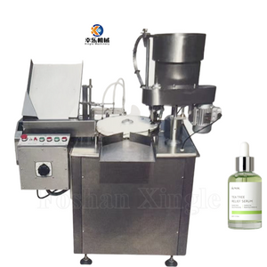 Awtomatikong Bottle Vial Liquid Filling At Capping Machine