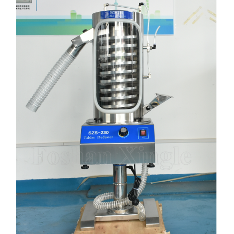 Stainless Steel Pharmaceutical Automatic Vertical Uphill Tablet Deduster