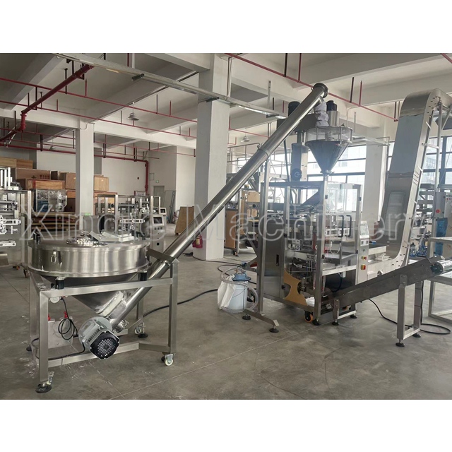 Flour Spices Film Doypack Bag Filling Packing Machine para sa Pagkain