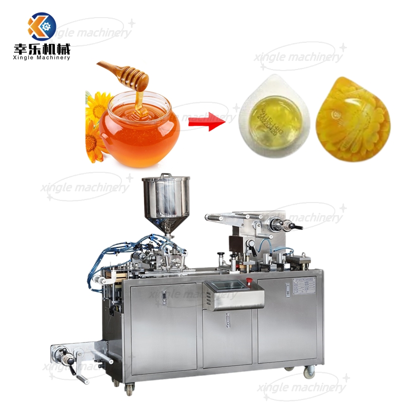 Maliit na Liquid Chocolate Butter Blister Packaging Machine