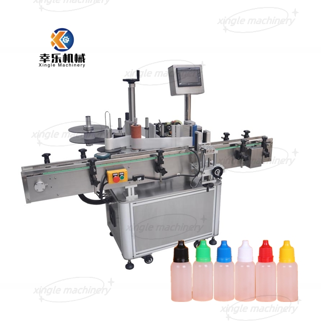 Awtomatikong Glass Plastic Vertical Round Bottle Labeling Machine