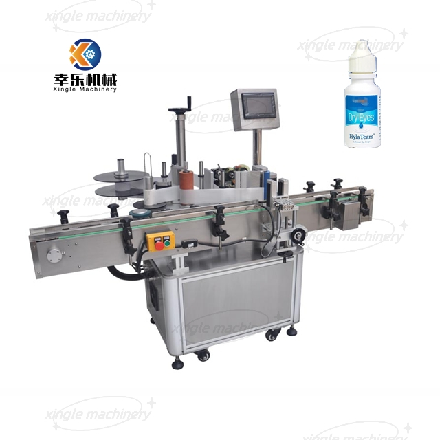 Awtomatikong Glass Plastic Vertical Round Bottle Labeling Machine