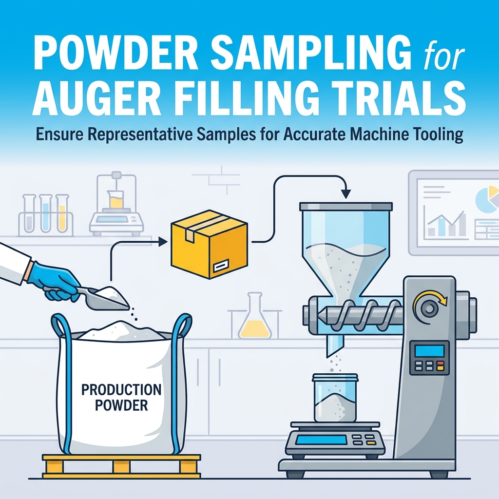 Paano Maghanda ng Representative Powder Sample para sa Auger Filling Trial